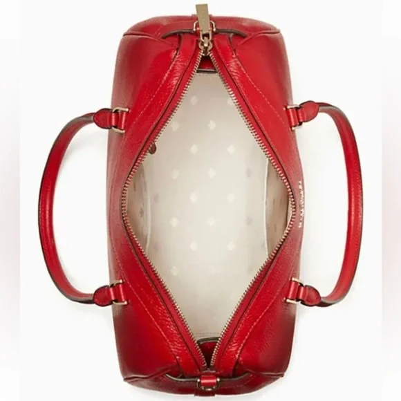 Kate Spade Mimi Satchel Candied Cherry Red - Picture 3 of 4
